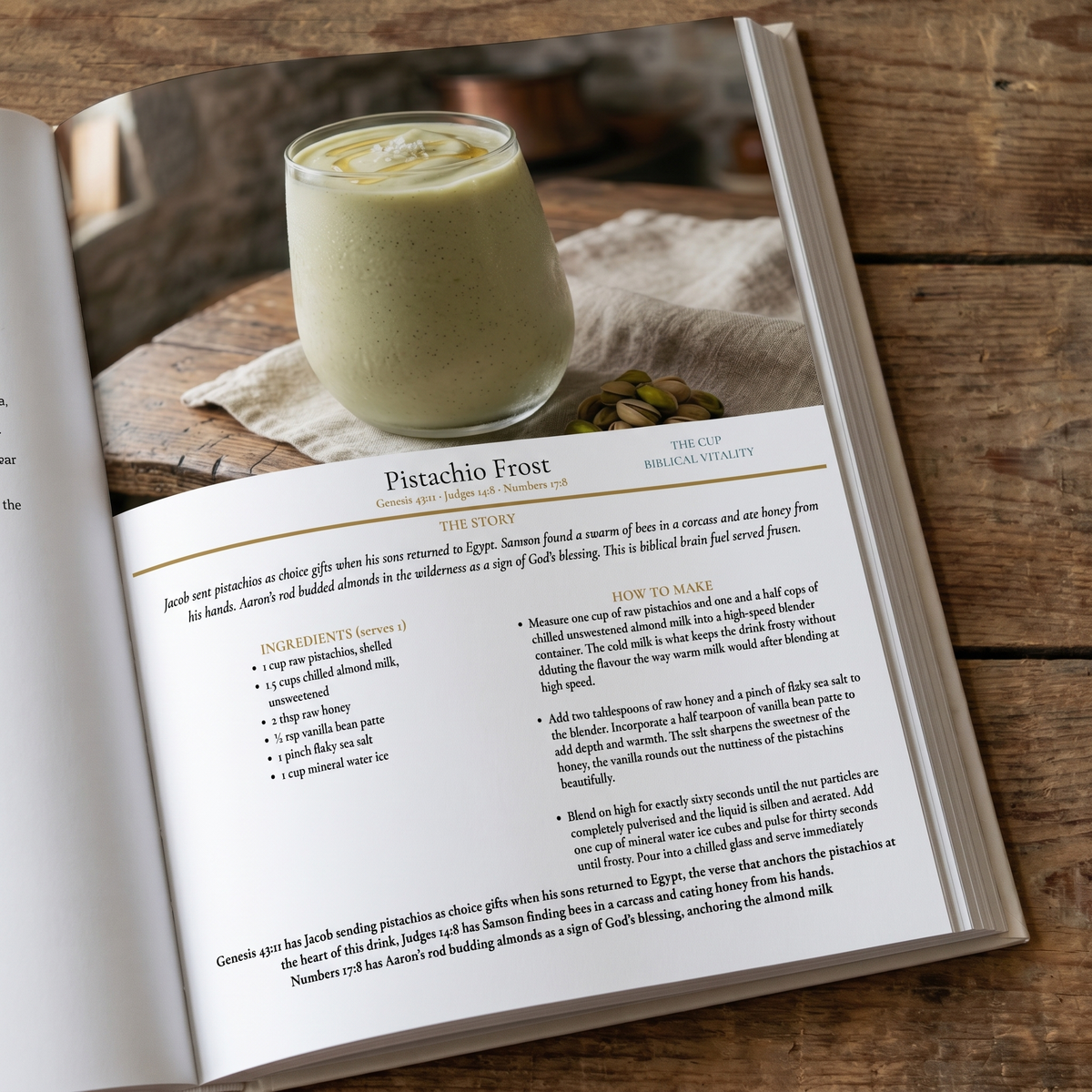 Scripture Recipe 100 Recipes from Bible – The Biblical Kitchen